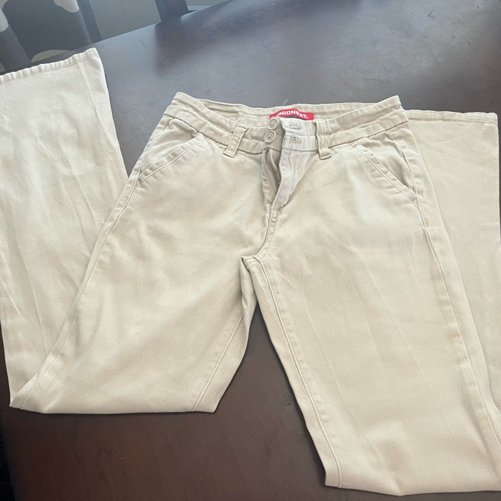 UnionBay Khaki pants, size 3, 26 waist, bootcut
